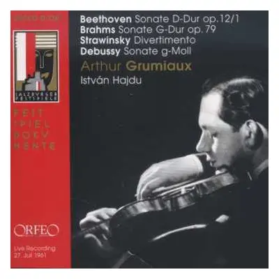 CD Ludwig van Beethoven: Arthur Grumiaux, Violine