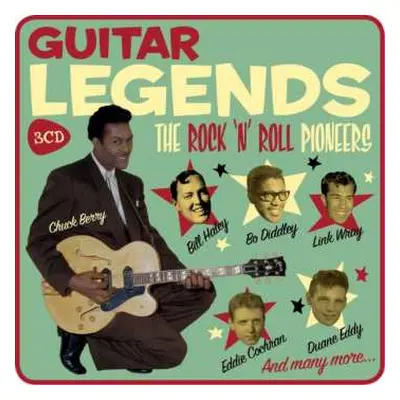 3CD/Box Set Various: Guitar Legends - The Rock 'N' Roll Pioneers LTD