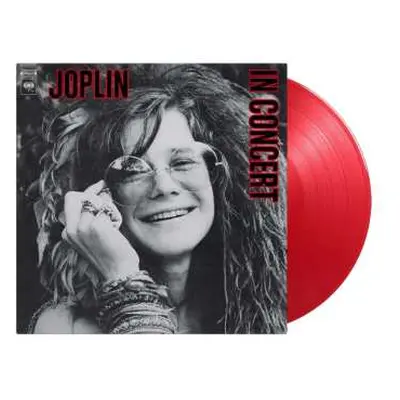 2LP Janis Joplin: Joplin In Concert (180g) (limited Numbered Edition) (translucent Red Vinyl)