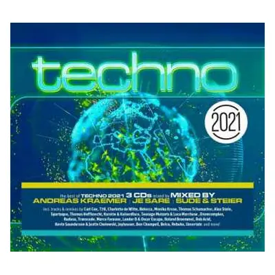 3CD Andreas Krämer: Techno 2021 (The Best Of Techno 2021)