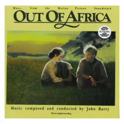 CD John Barry: Out Of Africa (Music From The Motion Picture Soundtrack)