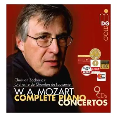 9CD Orchestre De Chambre De Lausanne: Wolfgang Amadeus Mozart - Complete Piano Concertos