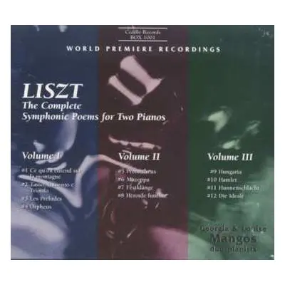 3CD Franz Liszt: Sämtliche Symphonische Dichtungen Für 2 Klaviere