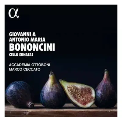 CD Giovanni Bononcini: Cello Sonatas