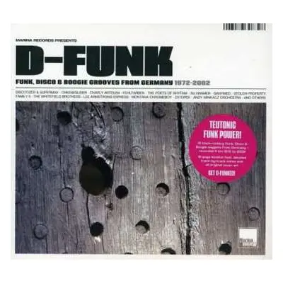 CD Various: D-Funk (Funk, Disco & Boogie Grooves From Germany 1972-2002)