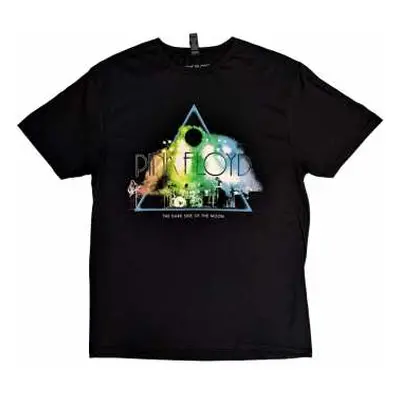 Pink Floyd Unisex T-shirt: Live Band Rainbow Tone (xx-large) XXL