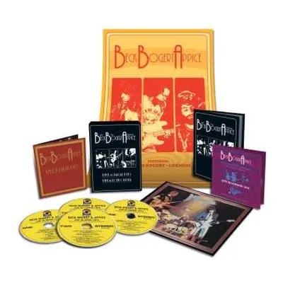 4CD Beck, Bogert & Appice: Live In Japan 1973 / Live In London 1974 (limited Edition)