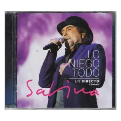 CD/DVD Joaquín Sabina: Lo Niego Todo En Directo