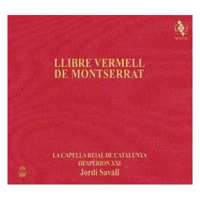 DVD/SACD Jordi Savall: Llibre Vermell De Montserrat (Cants I Danses En Honor De La Verge Negra D