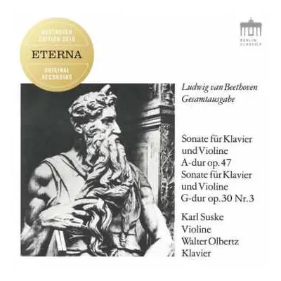 CD Ludwig van Beethoven: Sonate Für Klavier Und Violine A-dur Op. 47; Sonate Für Klavier Und Vio