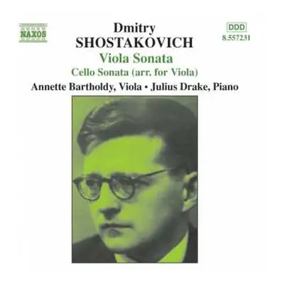 CD Dmitri Shostakovich: Viola Sonata - Cello Sonata (Arr. For Viola)