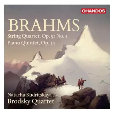 CD Johannes Brahms: String Quartet, Op. 51 No. 1 / Piano Quintet, Op. 34