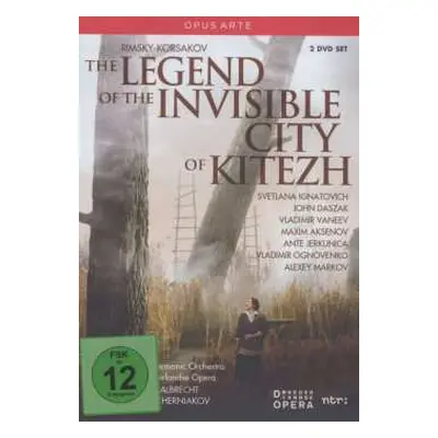 2DVD Nikolai Rimsky-korssakoff: Die Legende Der Unsichtbaren Stadt Kitesh