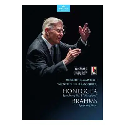 DVD Arthur Honegger: Herbert Blomstedt & Wiener Philharmoniker At Salzburg Festival 2021