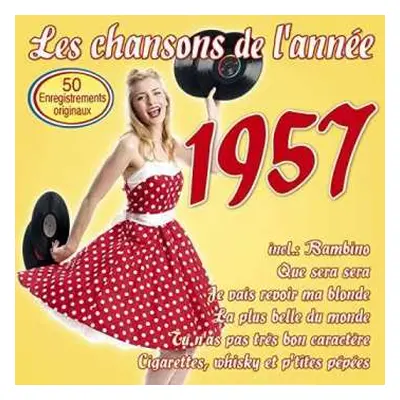 2CD Various: Les Chansons De L'Année 1957