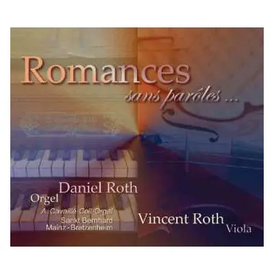 CD Jean Marie Leclair: Daniel Roth - Romances Sans Paroles... - Werke Für Viola & Orgel