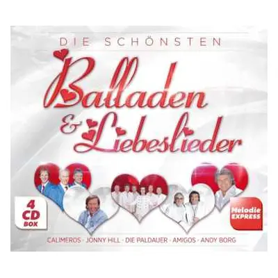 4CD Various: Die Schönsten Balladen & Liebeslieder