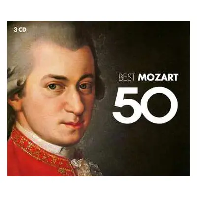 3CD Wolfgang Amadeus Mozart: 50 Best Mozart