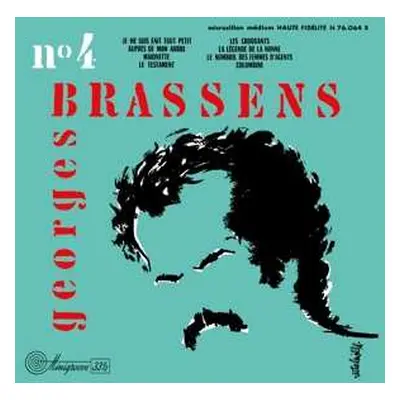 EP Georges Brassens: Et Sa Guitare No.4