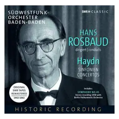 7CD Joseph Haydn: Sinfonien, Concertos (Aufnahmen | Recordings 1952-1962)