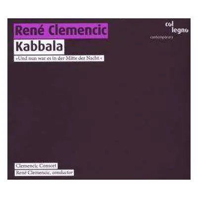 CD René Clemencic: Kabbala