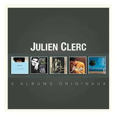 5CD/Box Set Julien Clerc: 5 Albums Originaux