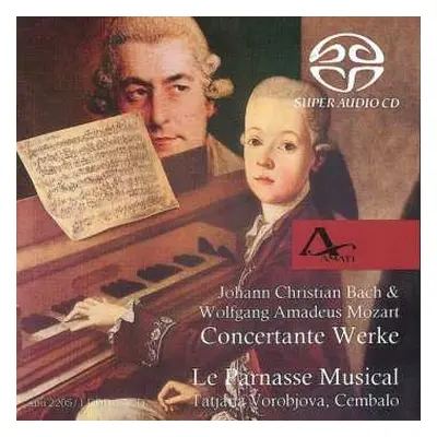 CD Wolfgang Amadeus Mozart: Cembalokonzerte Kv 107 Nr.1-3 Nach Johann Christian Bach