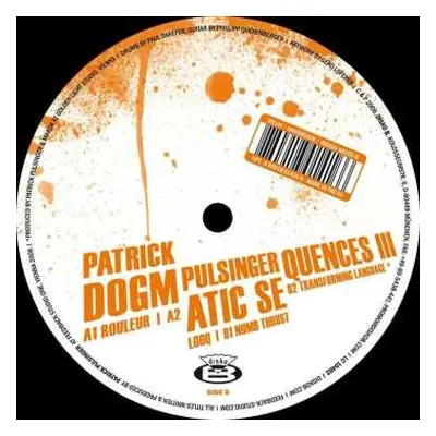 LP Patrick Pulsinger: Dogmatic Sequences III CLR