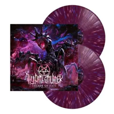 2LP Thy Art Is Murder: Decade Of Hate (limited Edition) (purple-blue W/ Pink Splatter Vinyl)