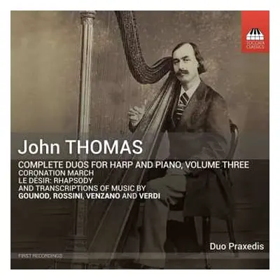 CD John Thomas: Complete Duos For Harp And Piano, Volume Three