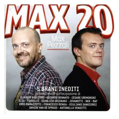 CD Max Pezzali: Max 20