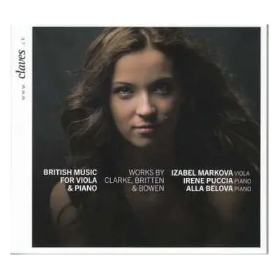 CD Rebecca Clarke: Izabel Markova - British Music For Viola & Piano