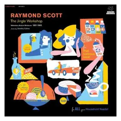 2LP Raymond Scott: The Jingle Workshop: Midcentury Musical Miniatures 1951–1965 CLR