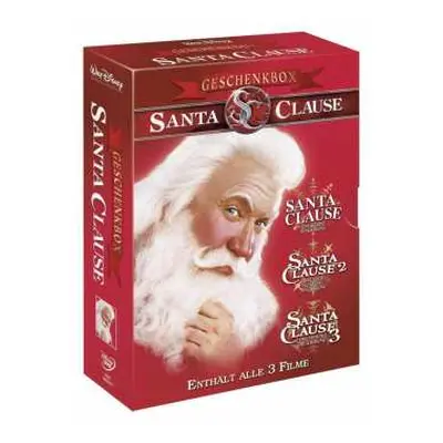 3DVD Various: Santa Clause 1-3