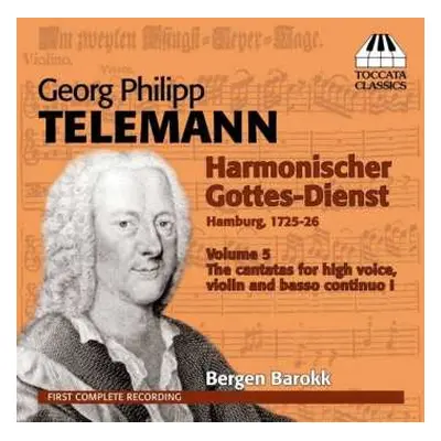 CD Georg Philipp Telemann: Harmonischer Gottesdienst Vol.5