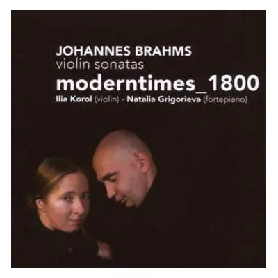 CD J. Brahms: Sonaten Für Violine & Klavier Nr.1-3