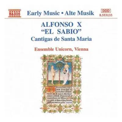 CD Alfonso X El Sabio: Cantigas De Santa Maria