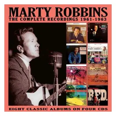 4CD Marty Robbins: The Complete Recordings: 1961-1963