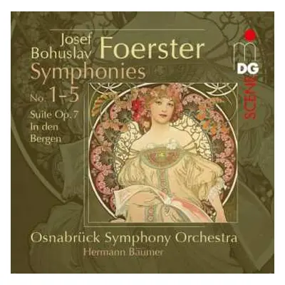 3CD Josef Bohuslav Foerster: Symphonies No. 1-5 / Suite Op. 7 In Den Bergen