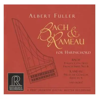 2CD Albert Fuller: Bach & Rameau for Harpsichord