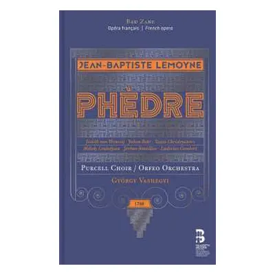 2CD Jean Baptiste Lemoyne: Phedre (deluxe-ausgabe In Buchform)