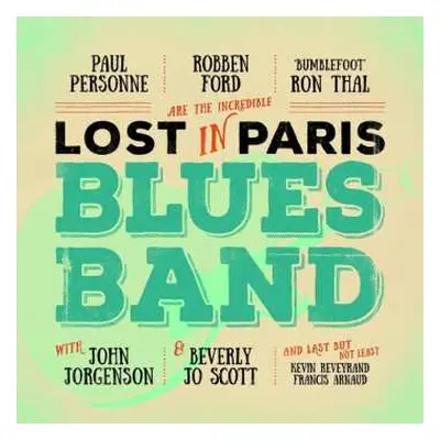 CD Paul Personne: Lost In Paris Blues Band