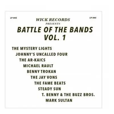 LP Various: Wick Records Presents - Battle Of The Bands Vol. 1