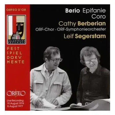 CD Luciano Berio: Epifanie