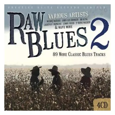 4CD Various: Raw Blues Vol 2