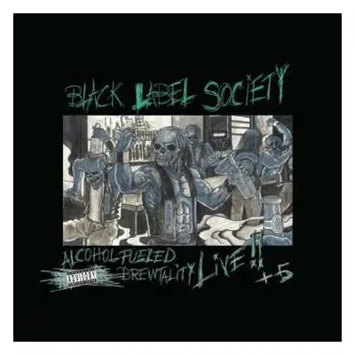 2CD Black Label Society: Alcohol Fueled Brewtality Live!! + 5