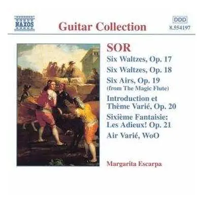 CD Fernando Sor: Guitar Music Opp. 17-21