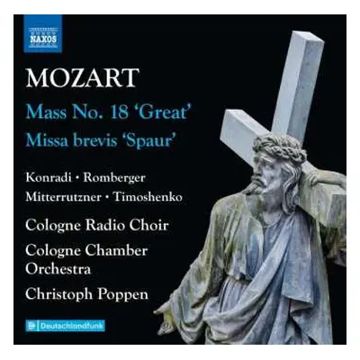 CD Wolfgang Amadeus Mozart: Messe Kv 427 C-moll "große Messe"