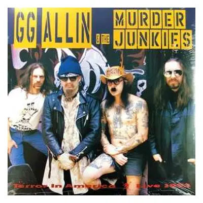 LP GG Allin & The Murder Junkies: Terror In America (Live 1993) CLR | LTD