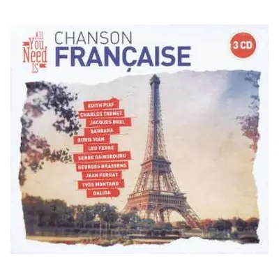 3CD Chanson Sampler: All You Need Is: French Chanson